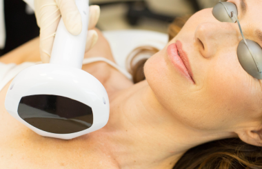 Lumecca IPL Machine In-Use